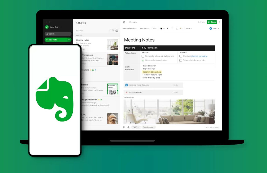 Ferramentas de Produtividade: Evernote